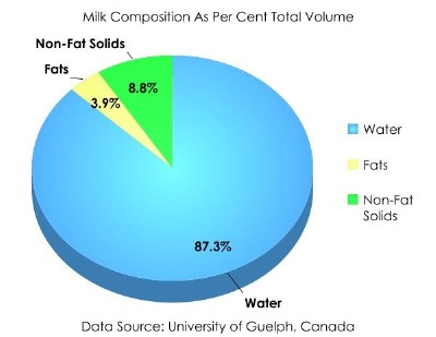 composition of milk emulsion