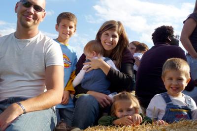 At our annual farm picnic